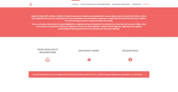 Taxe de séjour Airbnb